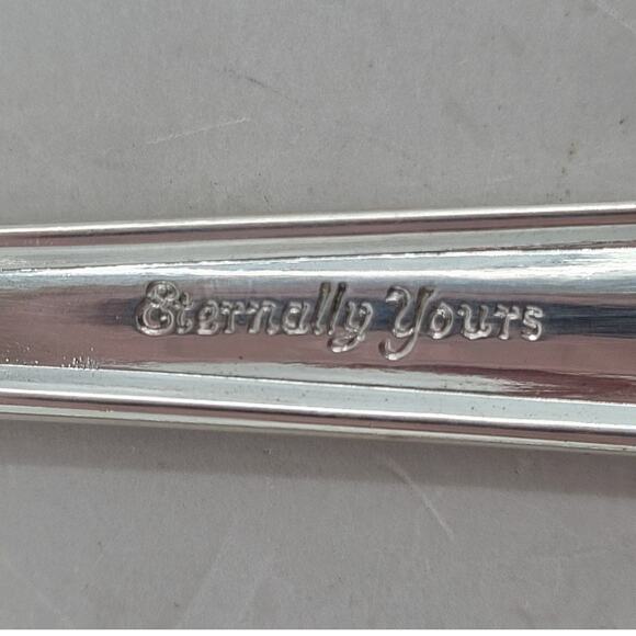 Rogers Brothers Silver Plate Eternally Yours Coquette 6-8 - Picture 4 of 12